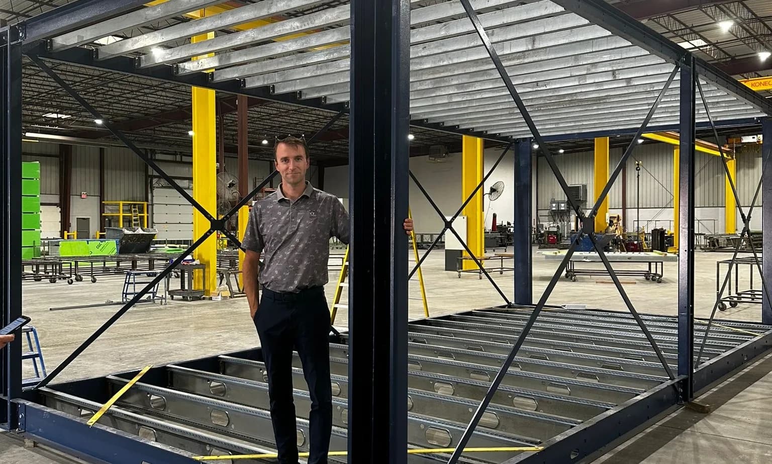 Volumetric frame construction